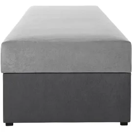 MAINTAL Polsterliege Diana 80 x 200 cm grau