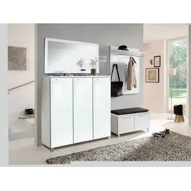 VOSS MÖBEL Santina 126 x 126 x 37 cm weiß / lackiert