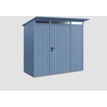 Hörmann Gerätehaus Trend-P Typ 1 x 2,48 x 1,53 x 2,27 m taubenblau