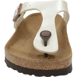 Birkenstock Gizeh Birko-Flor graceful pearl white 39