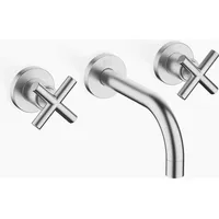 Dornbracht TARA Waschtisch-Wandbatterie Chrom gebürstet