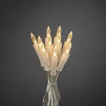 Konstsmide LED Mini-Lichterkette 35 warm weiße Dioden, 230V, Innen transparentes Kabel