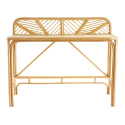 Schreibtisch aus Rattan B120 cm GALON