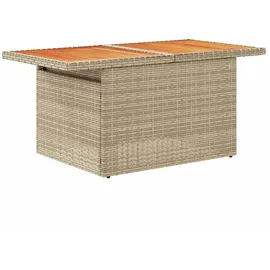 vidaXL Garten-Sofagarnitur 9-tlg. Loungeset beige