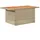 vidaXL Garten-Sofagarnitur 9-tlg. Loungeset beige