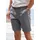 John Devin Chinoshorts JOHN DEVIN "- sommerliche Shorts aus angenehmer Oxford-Qualität", Herren, Gr. 38, N-Gr, grau, Web, Obermaterial: 98% Baumwolle, 2% Elasthan, unifarben, regular fit kurz, Hosen Chinoshorts, kurze Hose, regular-fit, aus elastischer Baumwolle