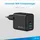 Xlayer 219853 - USB-Ladegerät QC 30 38 W, USB-C/A, Schwarz