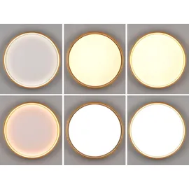 Trio Doha 1 LED rund Messing matt Ø 45 cm