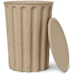 Ferm Living - Paper Pulp Papiereimer, graubraun