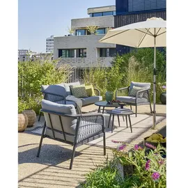 Möbel Kraft Gibraltar Loungeset grau