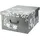 Home4You Aufbewahrungsbox 51 x 24 x 37 cm 1-tlg. grau