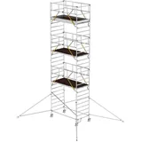 MUNK Rollgerüst SG 1,35 x 2,45 m mit Ausleger Doppel-Plattform Plattformhöhe