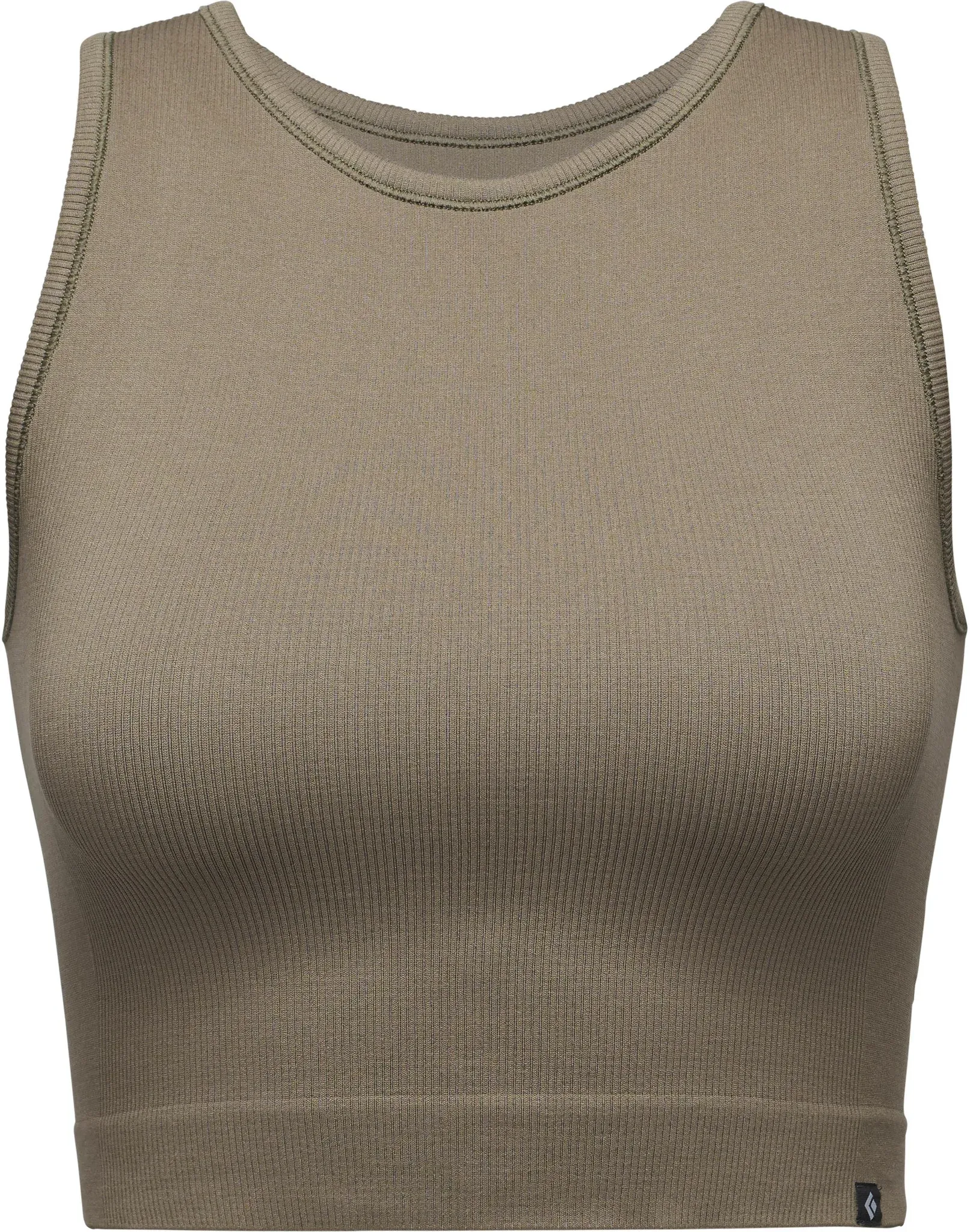Black Diamond SEAMLESS Croptop Damen in walnut, Größe L - braun