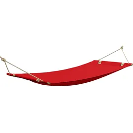 konsimo® Hängematte CORRELO Hängematte (Hängematte), hergestellt in der EU, Hängematte zum Aufhängen rot