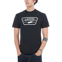 Vans Full Patch Kurzarm-T-Shirt Black / White M