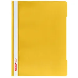 herlitz Schnellhefter Quality Kunststoff gelb DIN A4