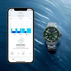 Withings ScanWatch Horizon 43 mm grün