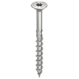 HECO-TOPIX-plus Senkkopf mit Frästaschen Teilgewinde HD-30 blank, gleitbeschichtet