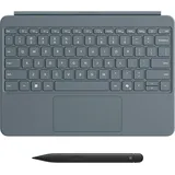 Microsoft Surface Pro 12" Keyboard mit Slim Pen kompatibel mit Surface Pro Blau