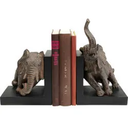 Buchstütze - Elephants 42 cm (2/Set)