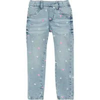 S.Oliver - Jeans aus Baumwoll-Mix mit Herz-Stickerei Modell Treggings