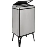 well home mobiliario & decoración Intelligenter Mülleimer 40 l Grau