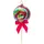 SIKORA Bunter Riesen Lolli mit Schleife besondere Weihnachtskugel Glas Christbaumschmuck Deko Figur Weihnachten Anhänger Ornament - Trend Line - BS498