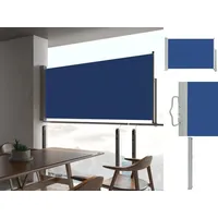 vidaXL Seitenmarkise Ausziehbare Seitenmarkise 60300 cm Blau blau