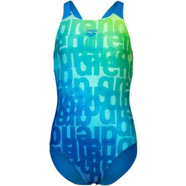 Arena Multi Colours V Back Mädchen Schwimmanzug, multicolor - 140