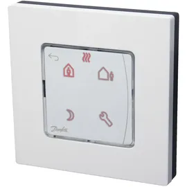 Danfoss Aufputzraumthermostat Icon programmierbare Version 110 mm x 117 mm x 118 mm