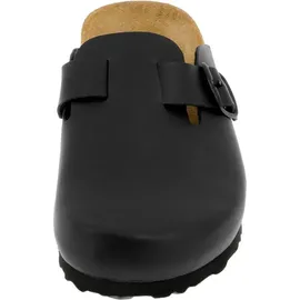 LICO Bioline Clog Pantoletten Schwarz 42