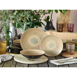 CreaTable Neapel Tellerset 12-tlg. sand