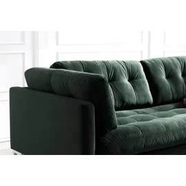 trends by hg »Landau«, in Cord-Stoff mit Metallfuß