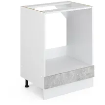 Vicco Herdumbauschrank R-Line 60 x 0 x 0 cm Weiß