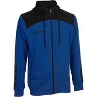 Derbystar Ultimo Kapuzen-Sweatjacke blau/schwarz L