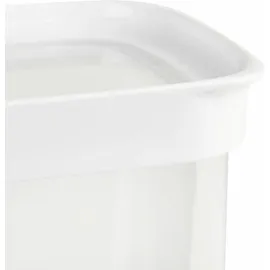 Emsa Optima rechteckig transparent/weiß 2,2 l