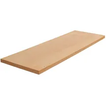 VAR ARBEITSPLATTE BUCHE 2ER LACK 1361X463X38 MM, MO-52282