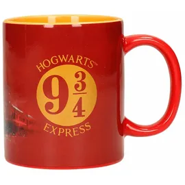 SD Toys Hogwarts Logos Tasse 0,3 l Rot 4 St.
