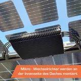 sunelements Photovoltaik-Paket 550 Wp 40 % Transparenz Set für SunGarden