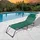 marbueno summer Marbueno Sonnenliege 190 x 58 x 27 cm Braun/Grün