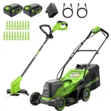 Greenworks 48V (24V x 2) Akku-Rasenmäher inkl. 1 x 4,0 Ah