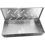 Sirxlevcy Smoker Box BBQ Smoker Box Holzspäne für Holzkohle-Gasgrill im Innen- und Außenbereich, mit Fleisch Angereicherter Rauchgeschmack