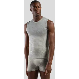 Odlo Ärmelloser Performance Light Base Layer mit Rain-Dye-Effekt Odlo GRAUGRÜN L