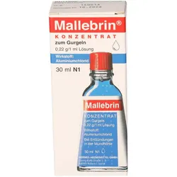 Mallebrin Konzentrat zum Gurgeln 30 ml Lösung