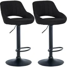CLP Barhocker Milet 47 x 85 x 48 cm Schwarz