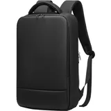 GYakeog Business Rucksack Herren mit Laptopfach 15.6 Zoll Laptop Rucksack Wasserdicht Rucksack Herren Arbeit für Reise Uni Büro-Schwarz