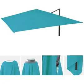 MCW Schirmbezug A96 Polyester 3,5 x 3,5 m Türkis