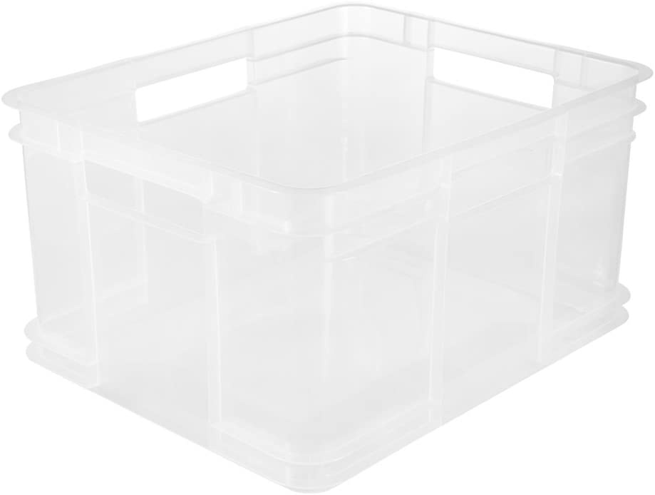 Preisvergleich Produktbild Keeeper - Aufbewahrungsbox 24L Transparent, Kollektion Bruno