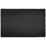 casa-pura floordirekt Fußmatte Kokos Schwarz 24 mm 50 x 80 cm