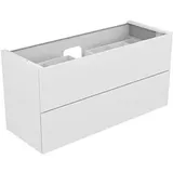 Keuco Edition 11 Unterschrank 31362380000 140 x 70 x 53,5 cm, Strukturlack Weiss